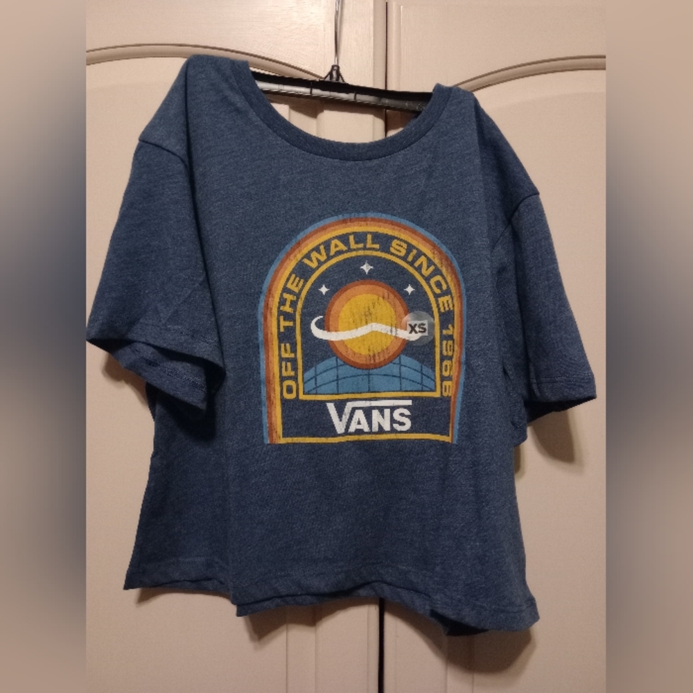 NWT VANS XS SHIRT OFF THE WALL